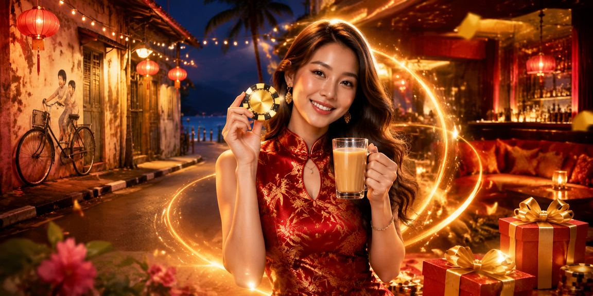 Paparan odds perlawanan sukan hiburan di Penang dengan suasana malam yang meriah